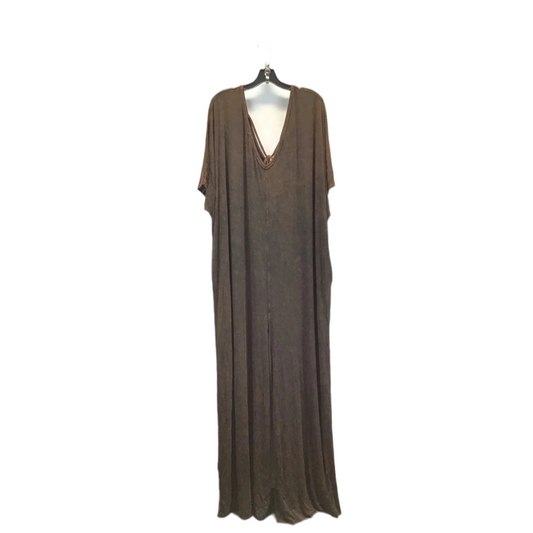 Jumpsuit By Fashion Nova In Brown, Size: 3x