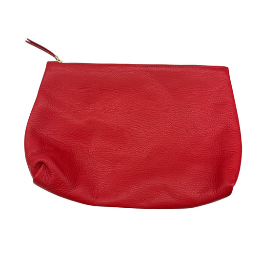 Clutch By Vera Bradley In Red, Size:Large