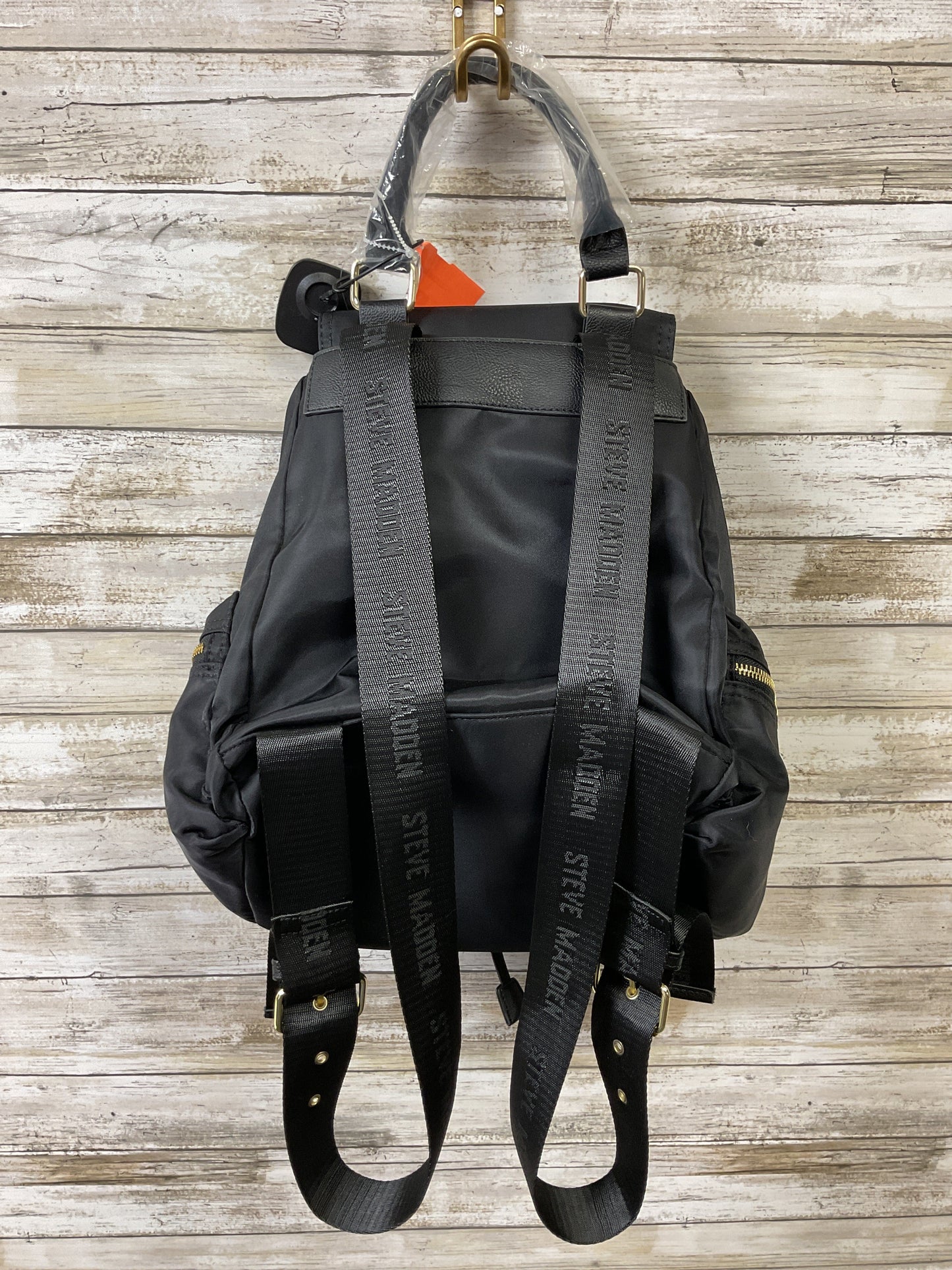 Backpack By Steve Madden In Black, Size:Medium