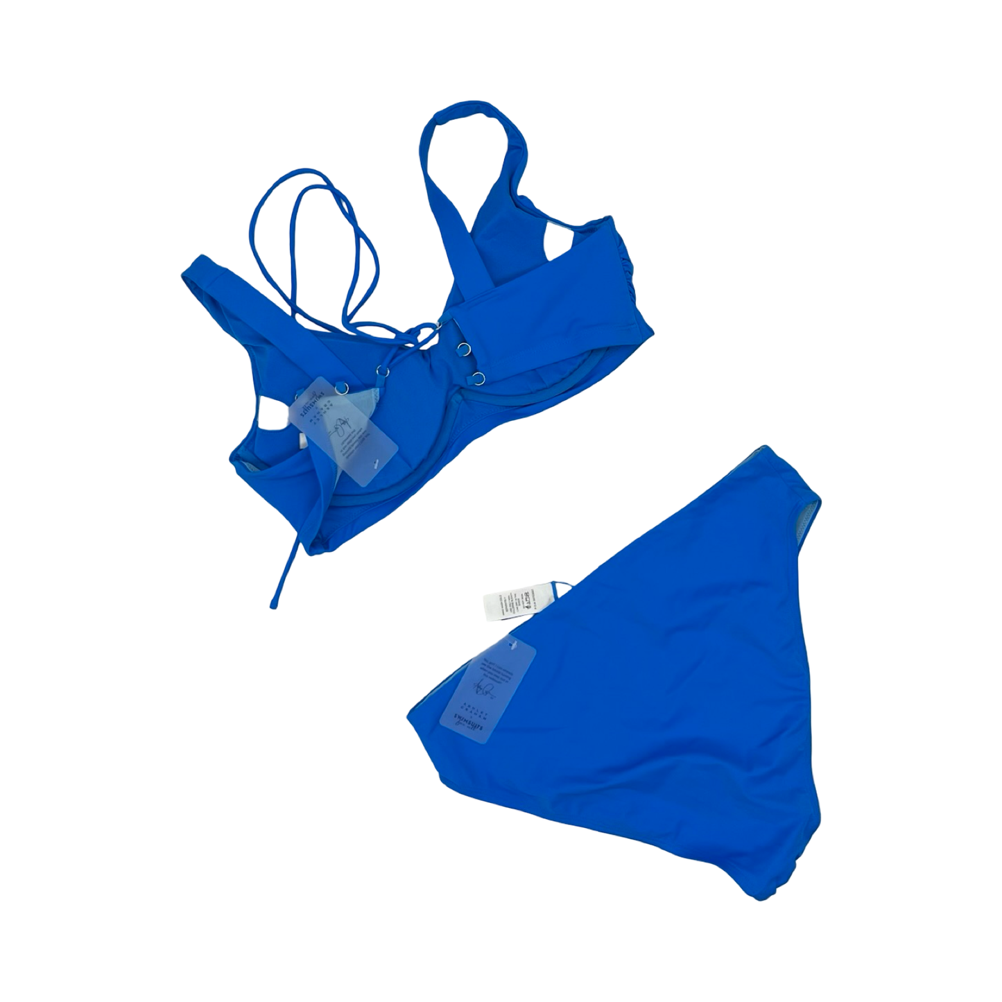 Swimsuit 2Pc By Clothes Mentor In Blue, Size:Xl