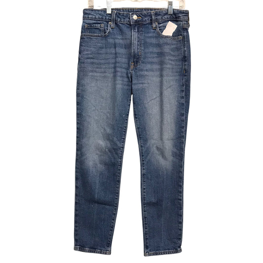 Jeans Straight By Old Navy In Blue Denim, Size:6