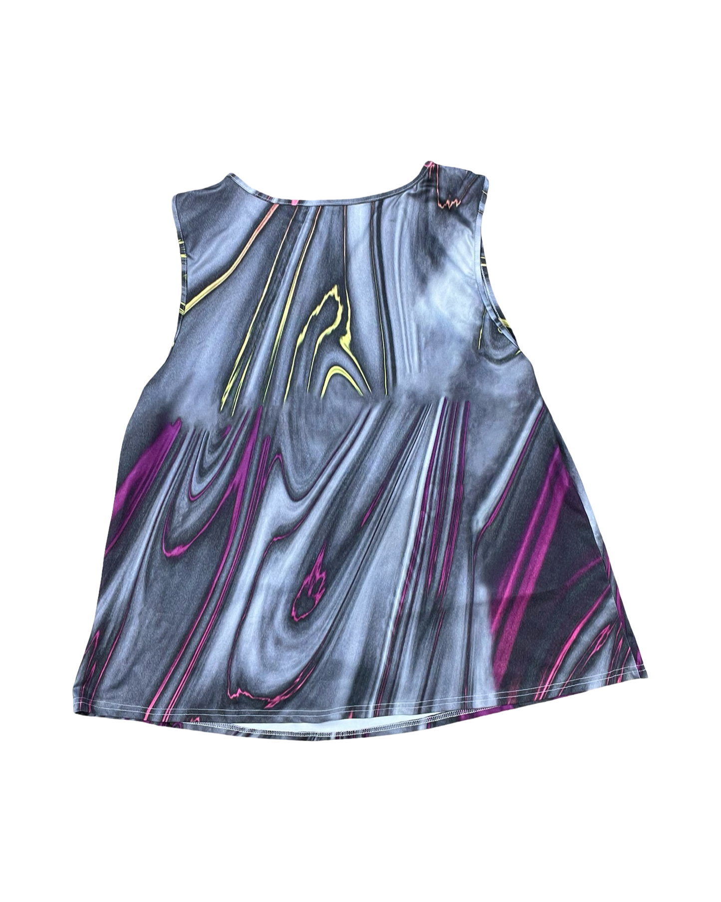 Top Sleeveless By Clothes Mentor In Grey, Size:2X