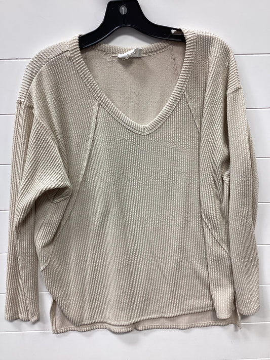 Top Ls By Andree By Unit In Cream, Size:S