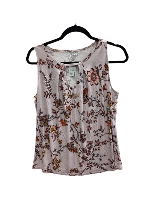 Top Sleeveless By Maurices In Pink, Size:L