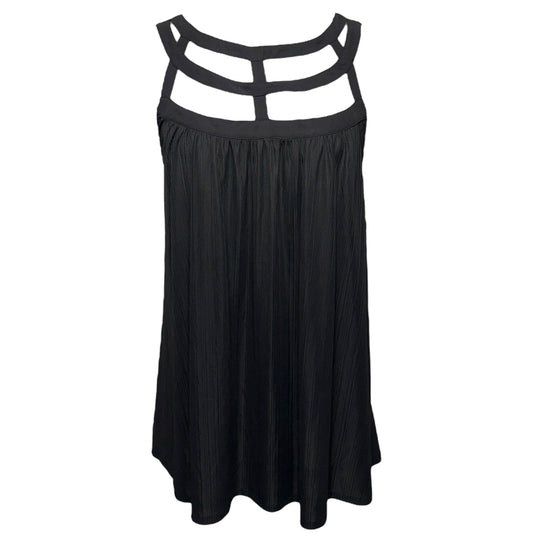 Studio Knit Strappy Swing Tank By Torrid In Black, Size: 4