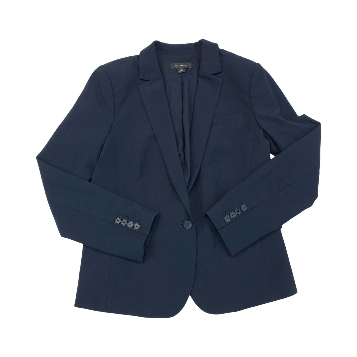 Blazer By Ann Taylor In Navy, Size:10