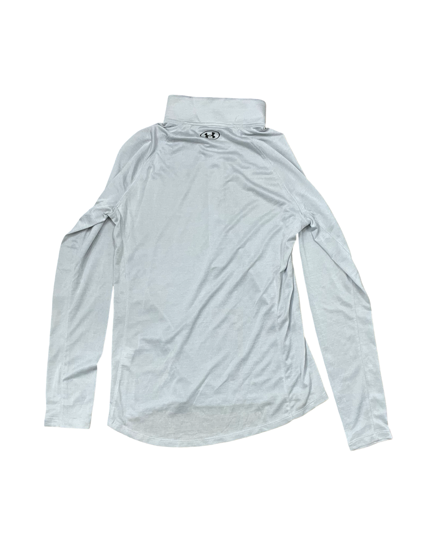 Athletic Top Ls Collar By Under Armour In Grey, Size:L