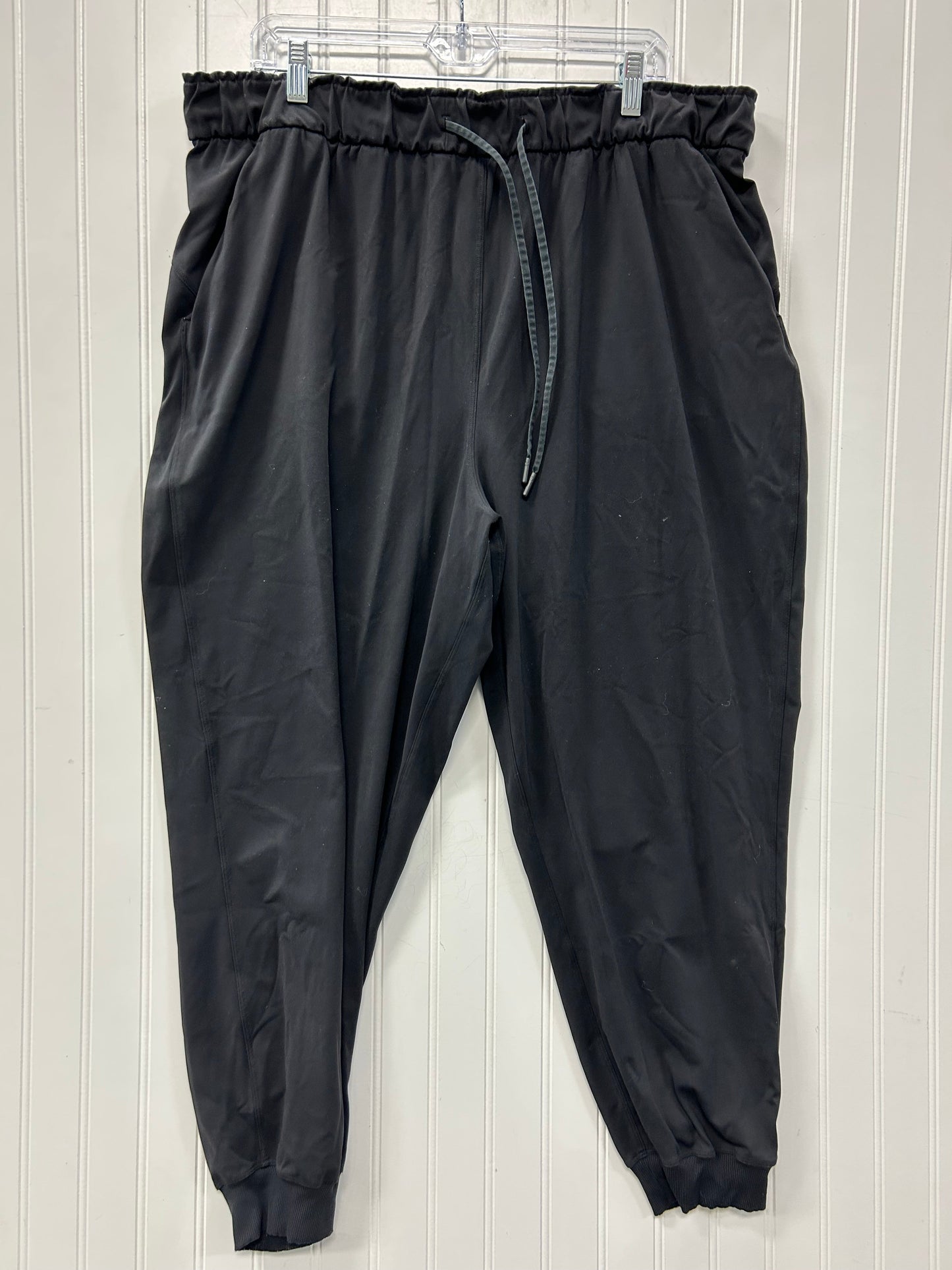 Athletic Pants By Lululemon In Black, Size:18