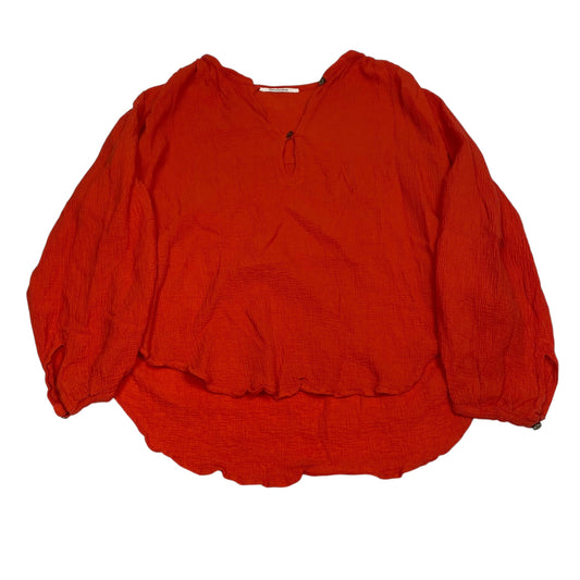 Top Ls By Pomandere In Orange, Size:S