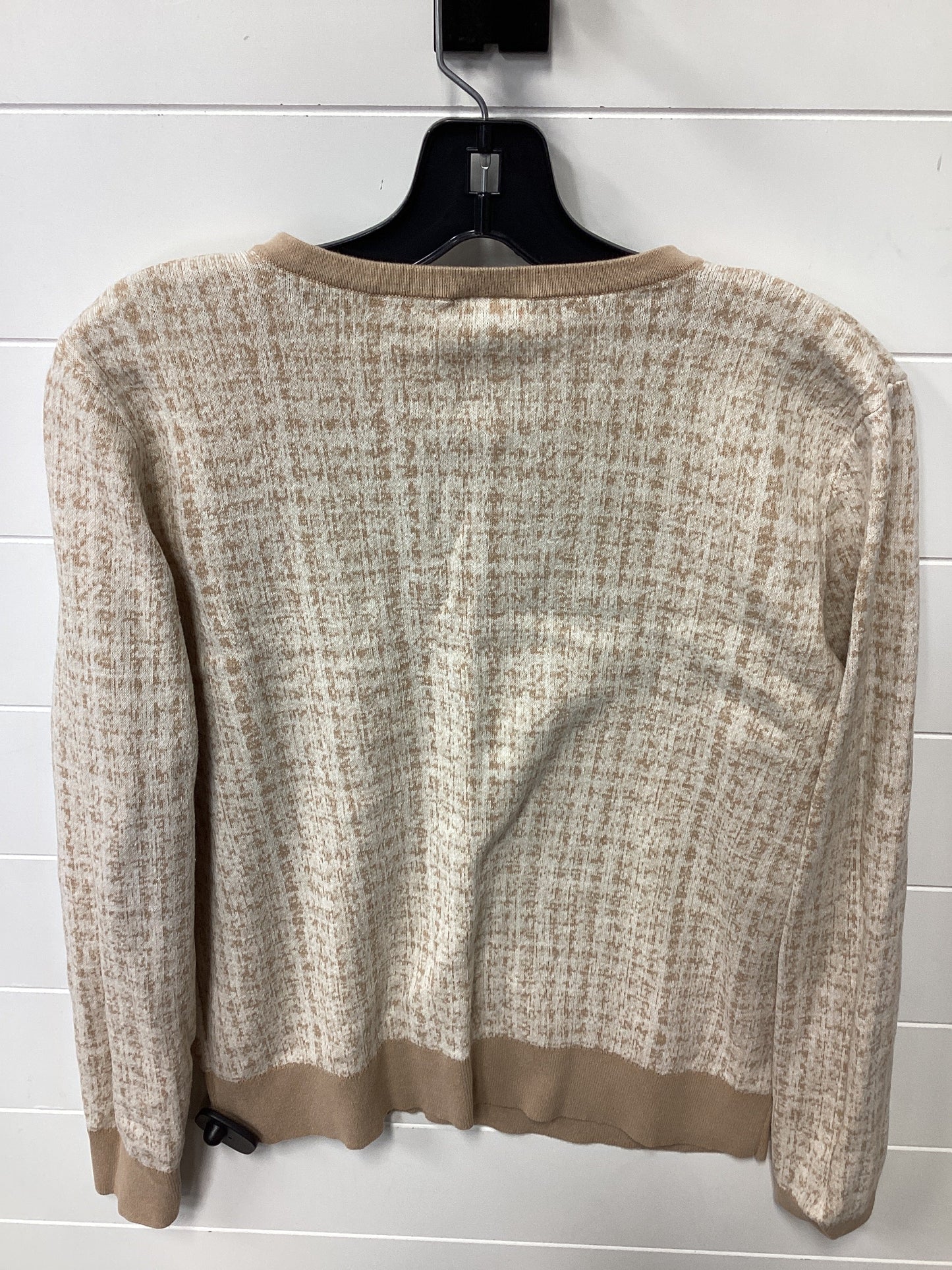 Top Ls By Ann Taylor In Cream, Size:Xl