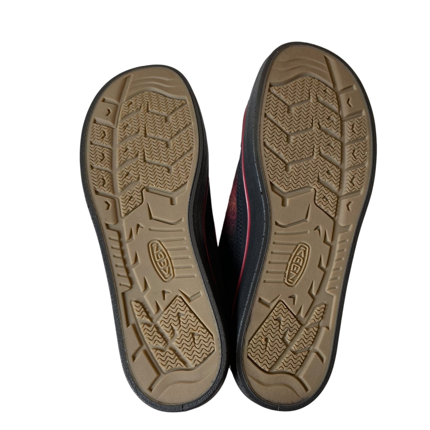 Shoes Sneakers By Keen In Plaid Pattern, Size:8
