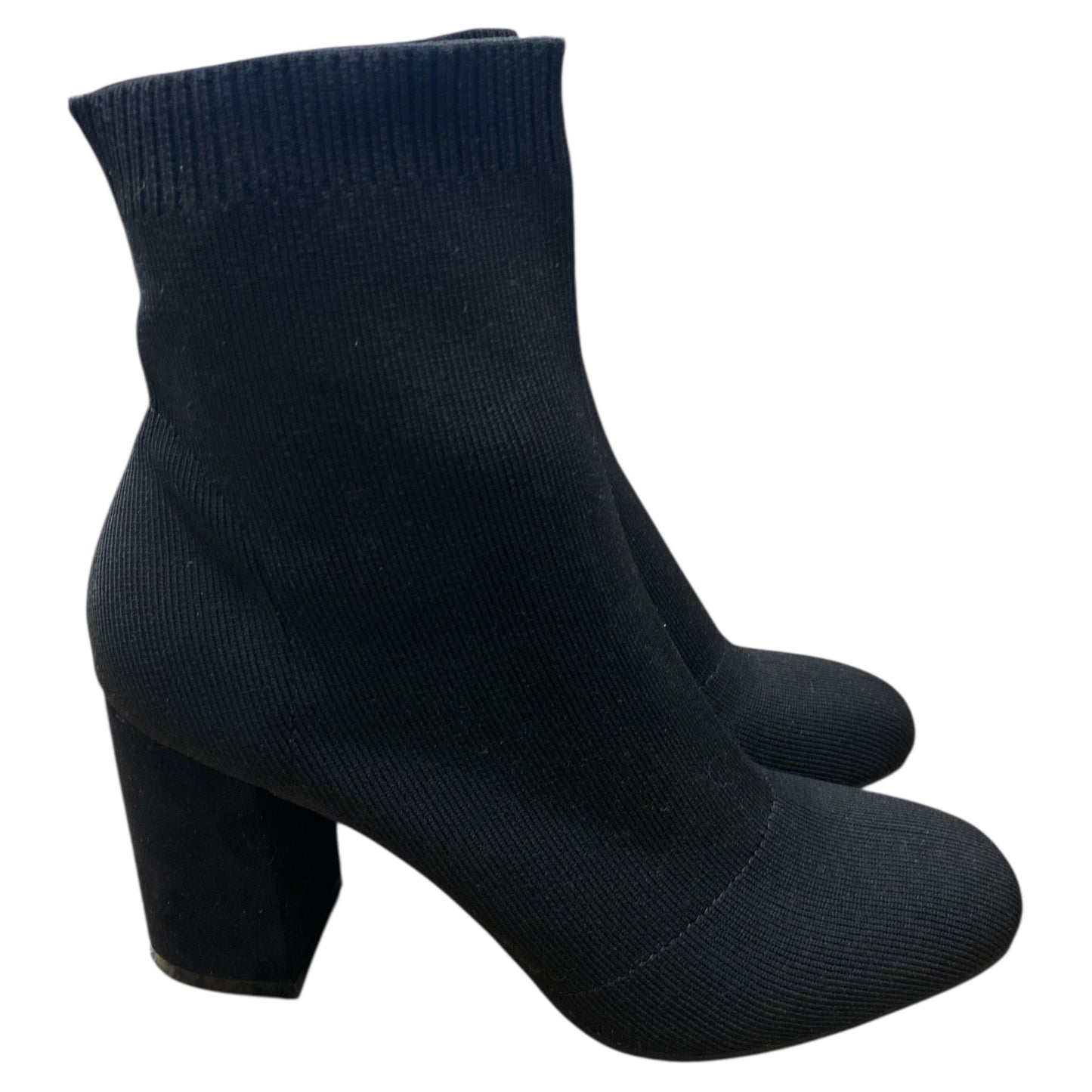 Boots Ankle Heels By Mia In Black, Size:7.5