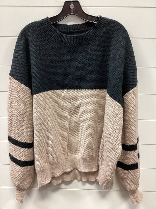 Top Ls By Clothes Mentor In Black & Brown, Size:Xl