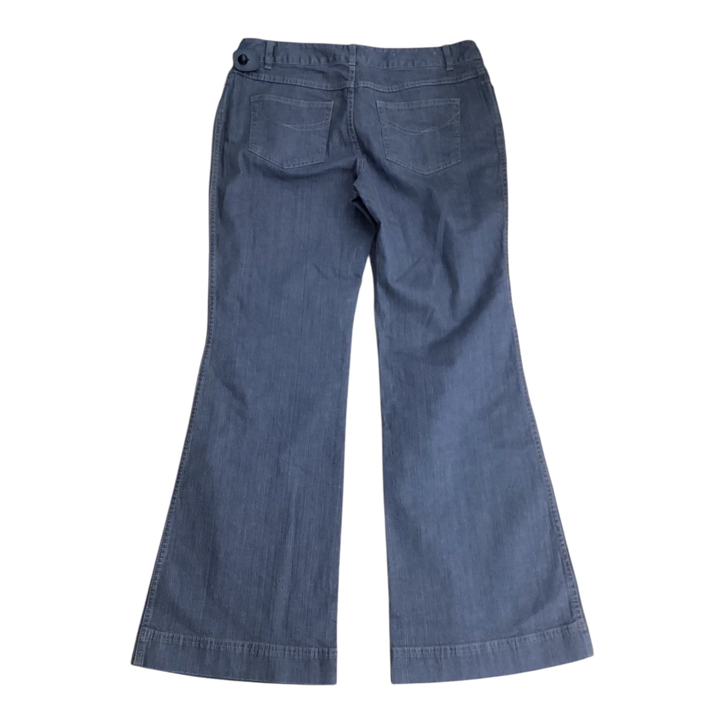 Jeans Flared By J. Jill In Grey, Size:12