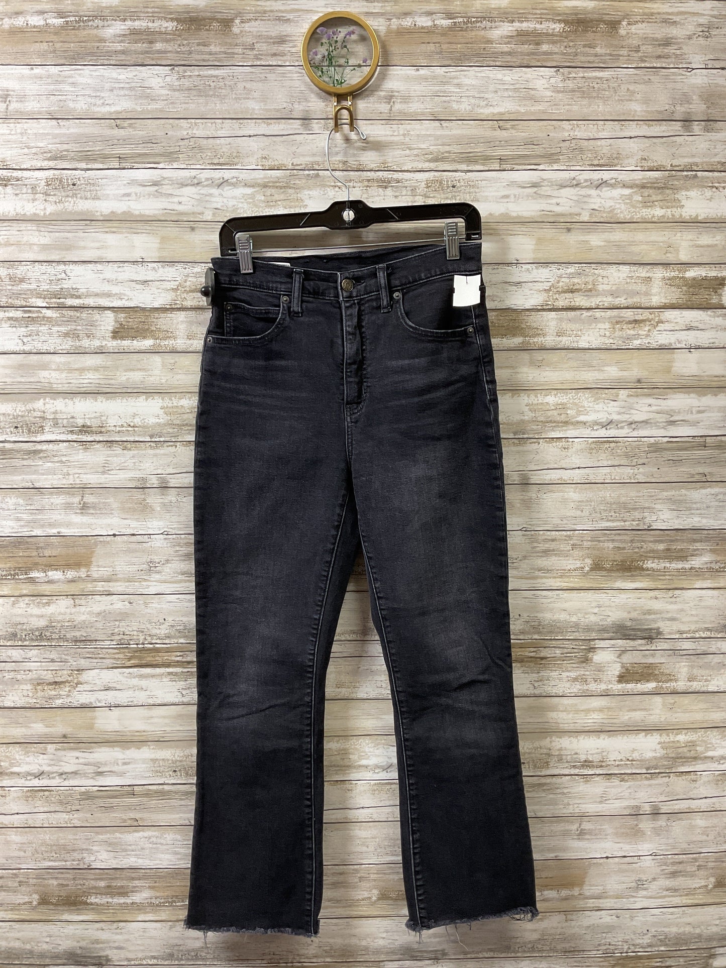 Jeans Skinny By Gap In Black, Size:8