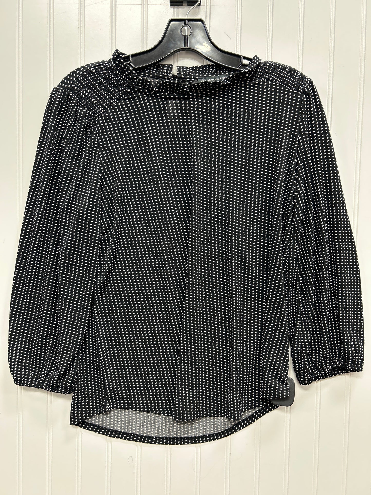 Top Ls By Adrianna Papell In Polkadot Pattern, Size:S