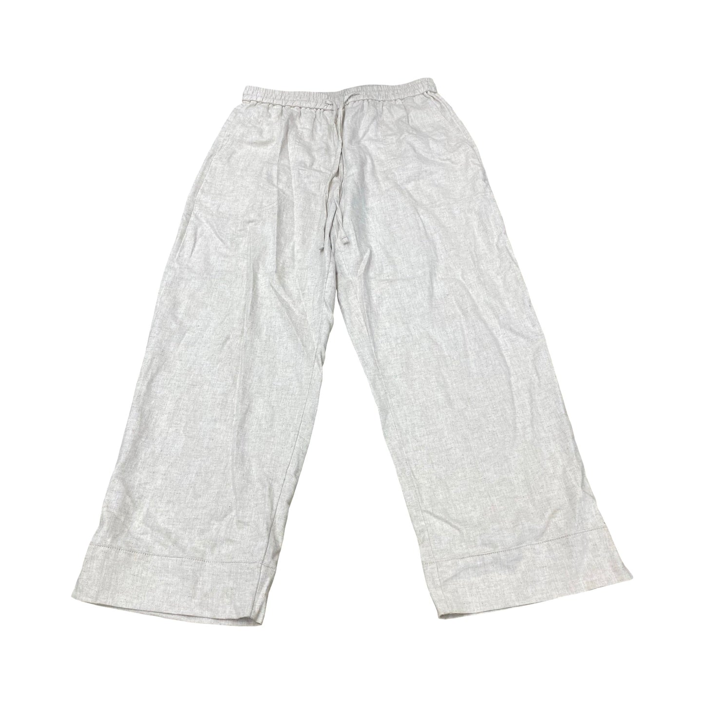 Pants Linen By Banana Republic In Tan, Size:M