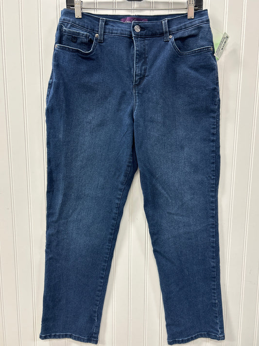 Jeans Boot Cut By Gloria Vanderbilt In Blue Denim, Size:12P