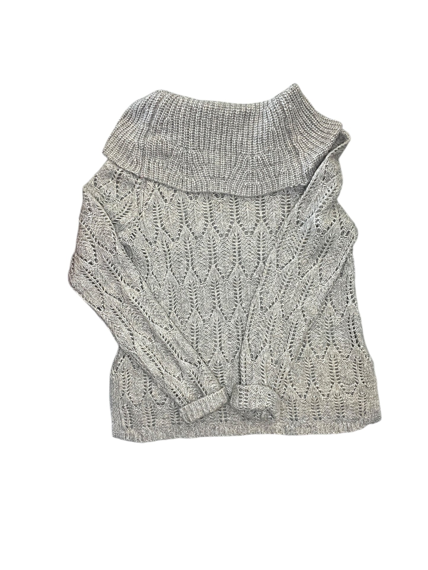 Sweater By White House Black Market In Silver, Size:S