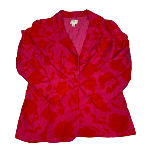 Blazer Designer By Kate Spade In Pink & Red, Size:L