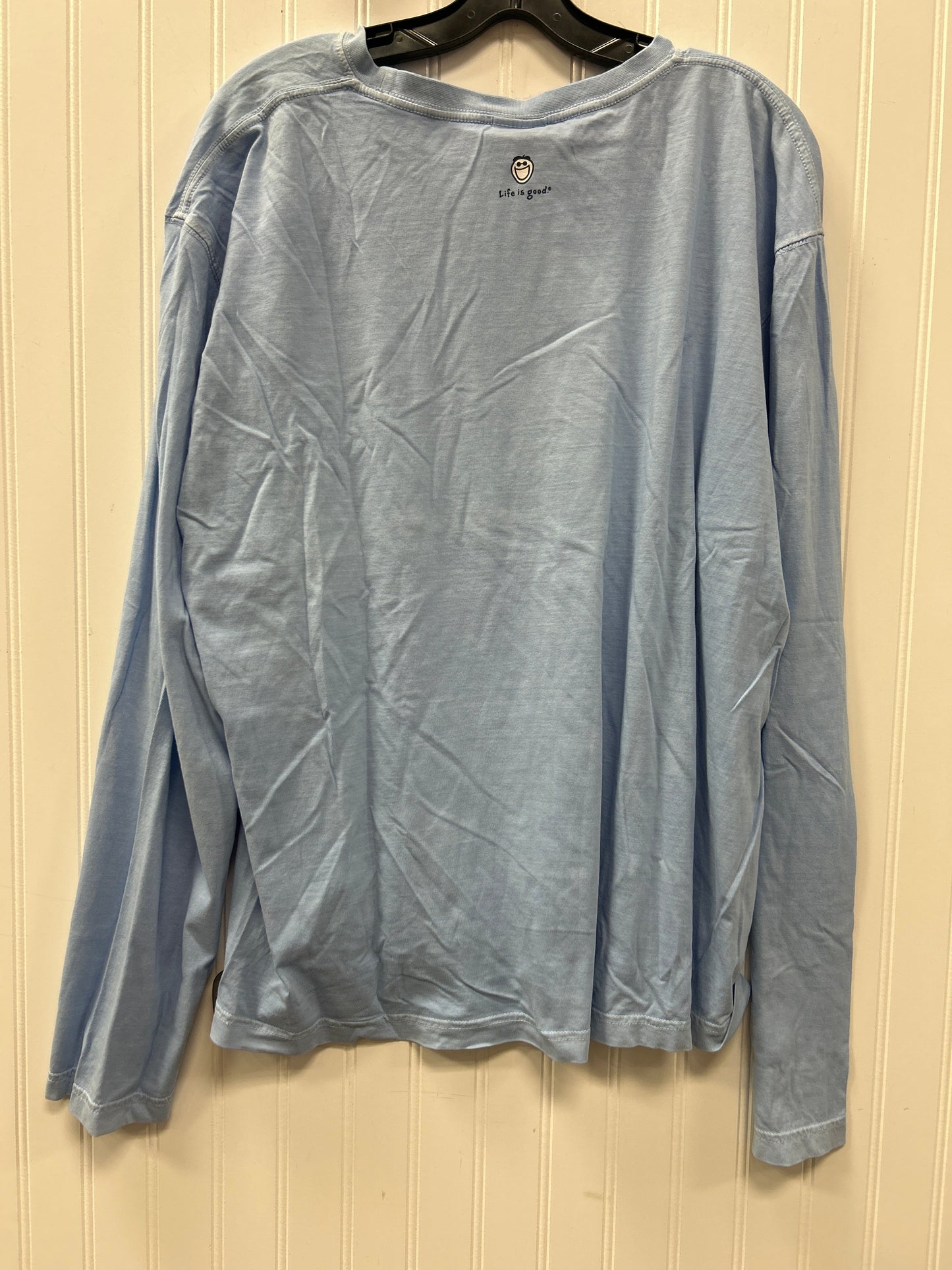 Top Ls By Life Is Good In Blue, Size:1X NWT