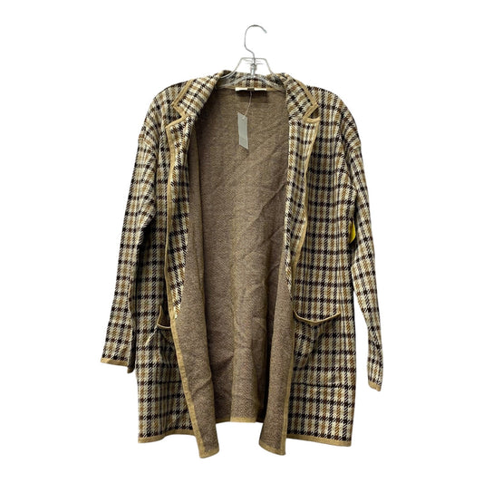 Sweater Cardigan By Loft In Brown, Size:S