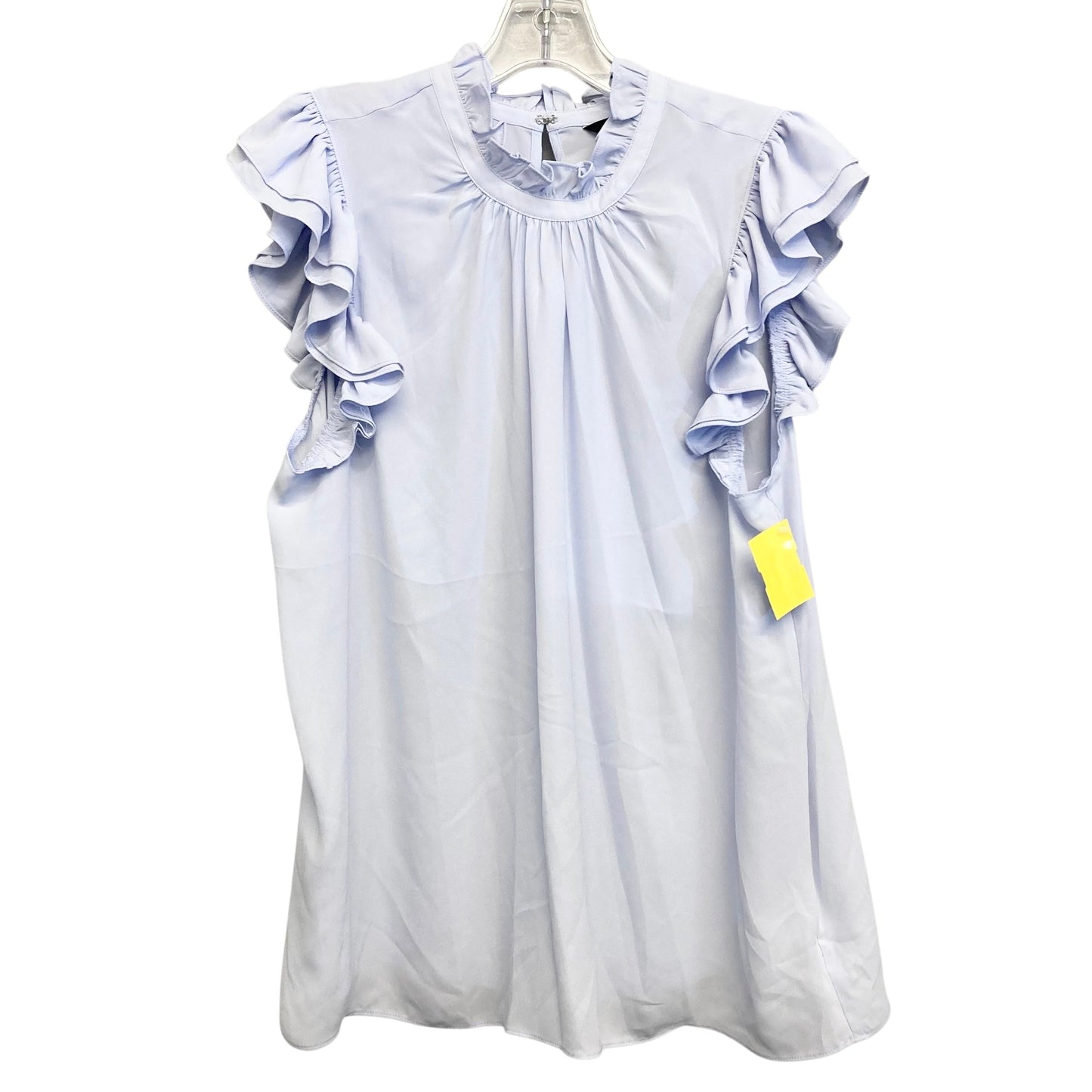 Top Sleeveless Basic By Express In Blue, Size:L