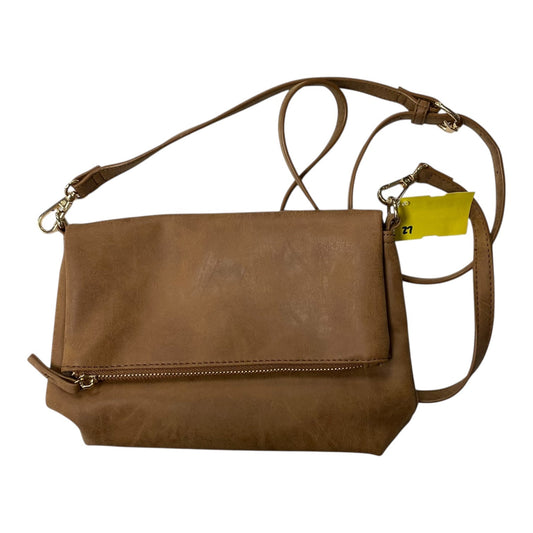 Crossbody In Brown, Size:Medium