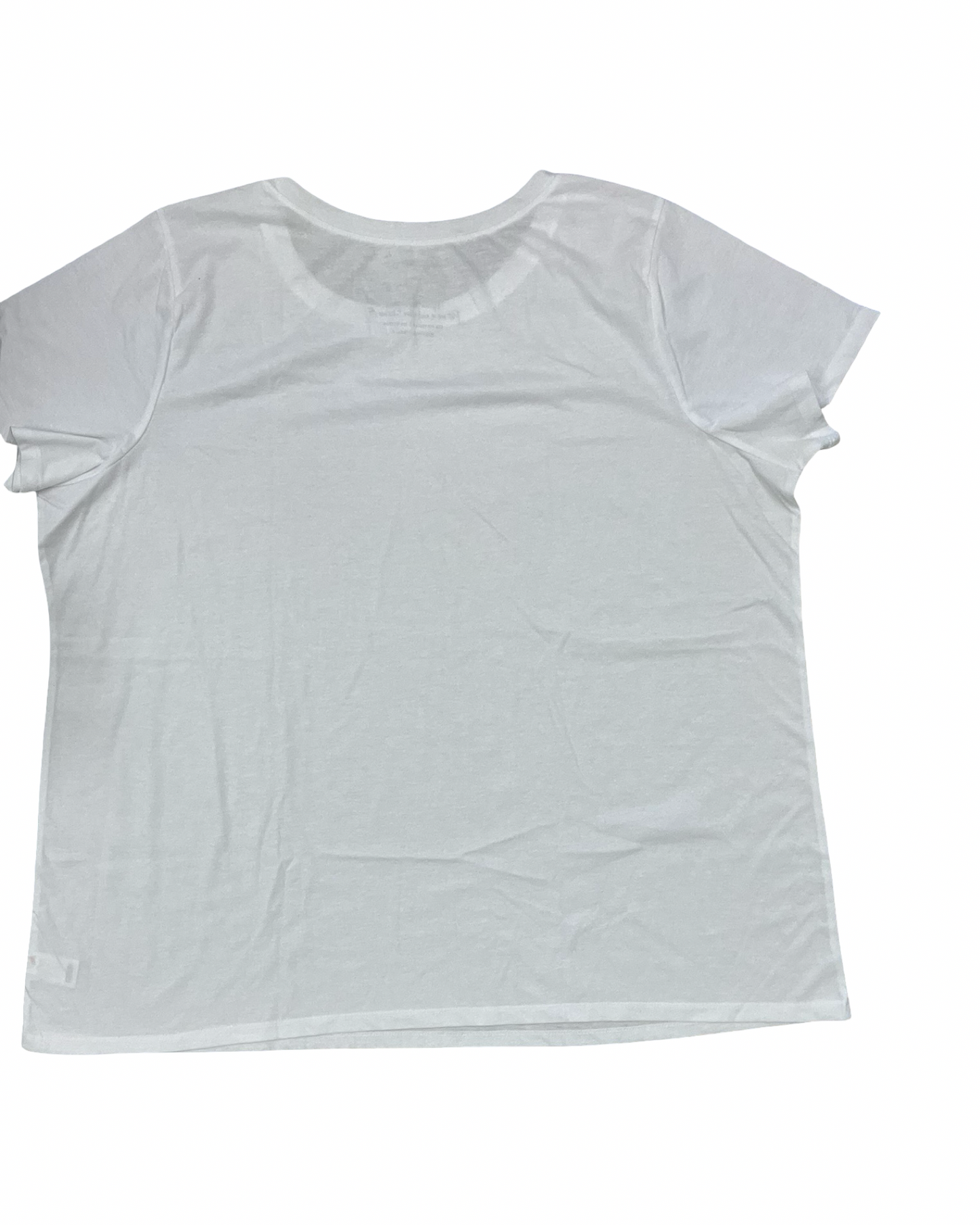 Top Ss Basic By Torrid In White, Size:3X
