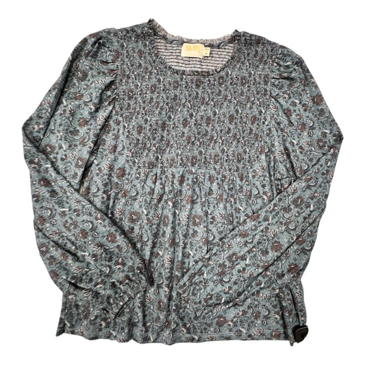 Top Ls By Nation In Blue, Size:M