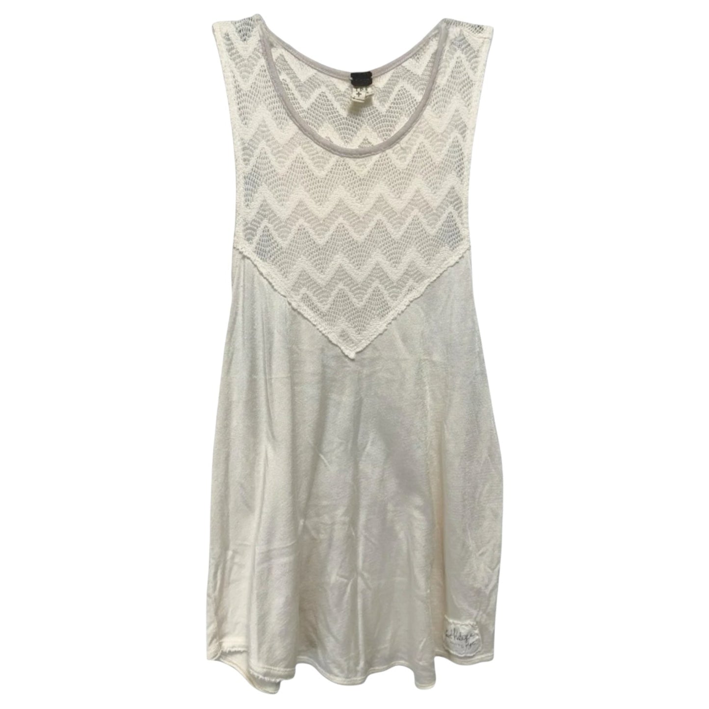 Bleachers Graphic Tank Top By We The Free In Ivory, Size: XS