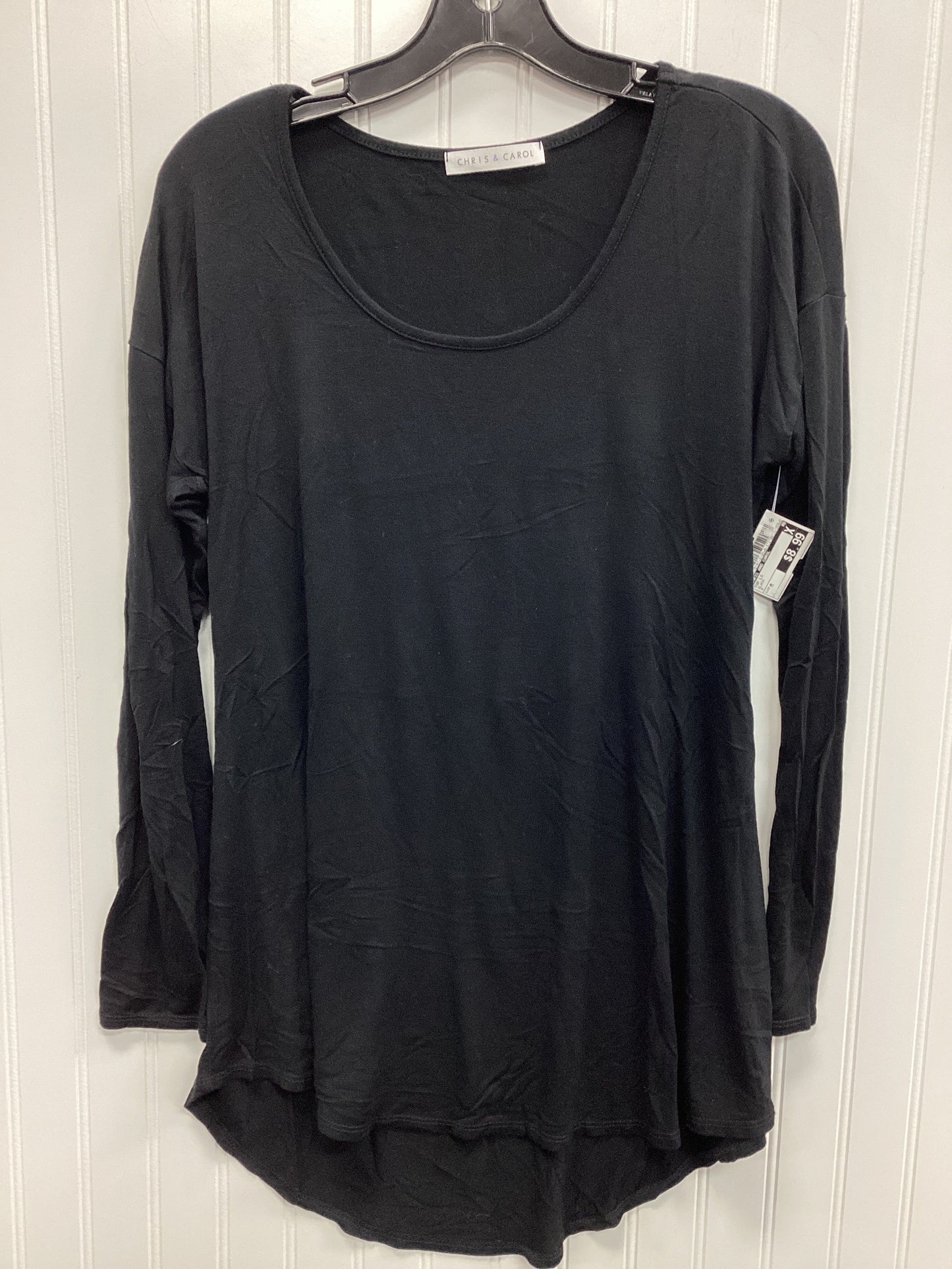 Top Ls By Chris And Carol In Black, Size:M