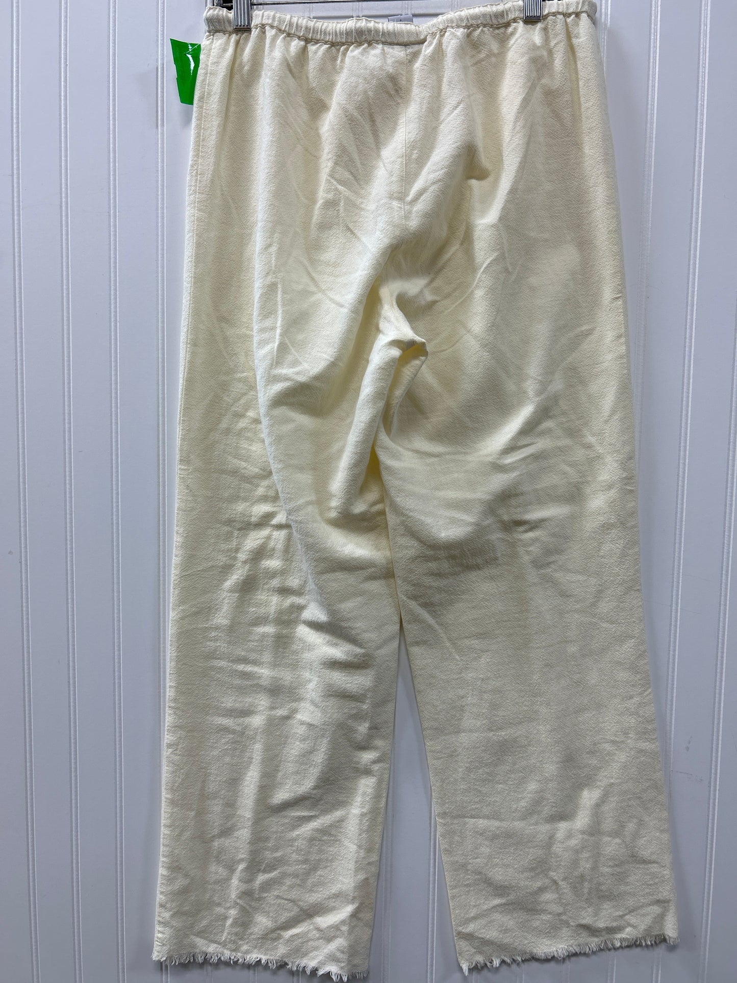 Pants Linen By Soft Surroundings In Cream, Size:S