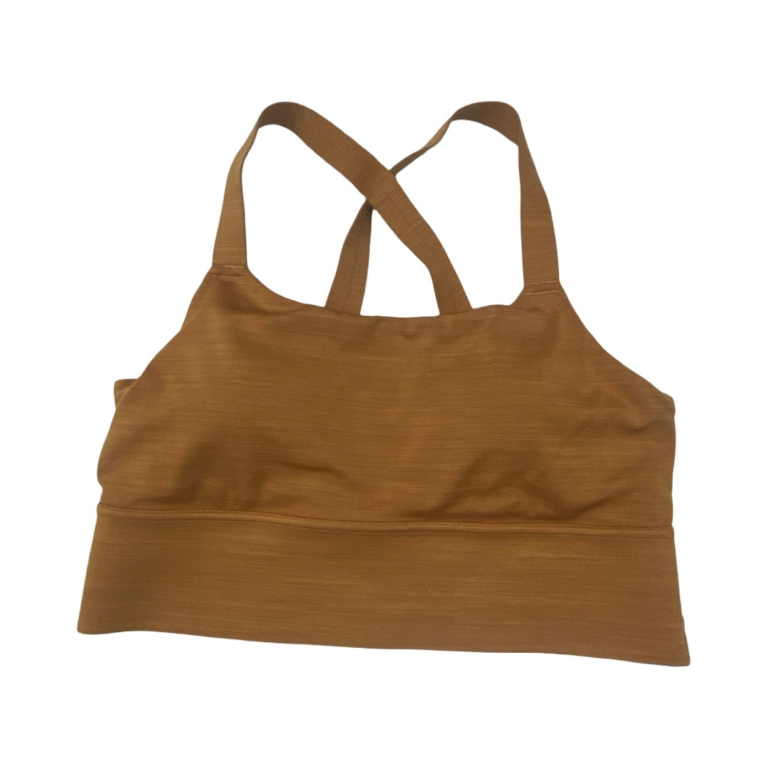 Athletic Bra By Athleta In Orange, Size:M