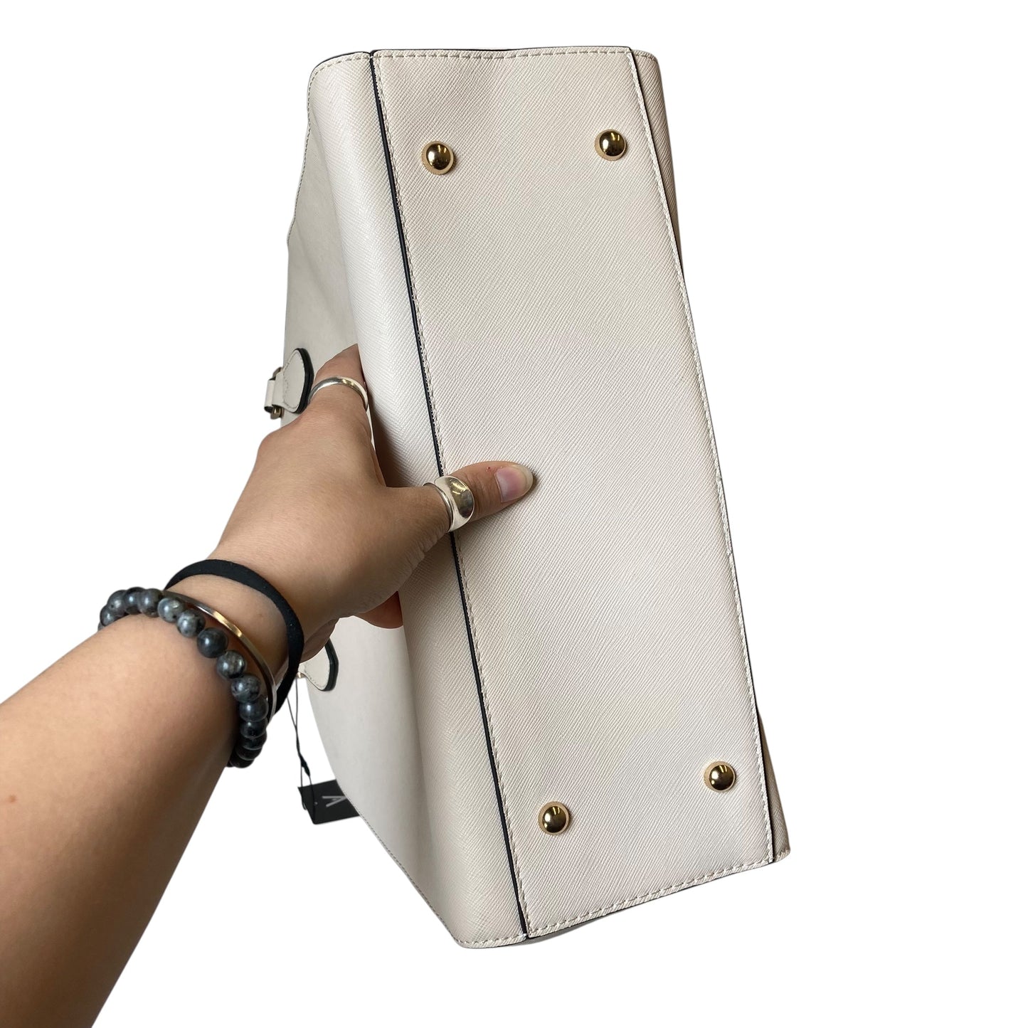 Tote By Vanessa Williams In Tan, Size:Large