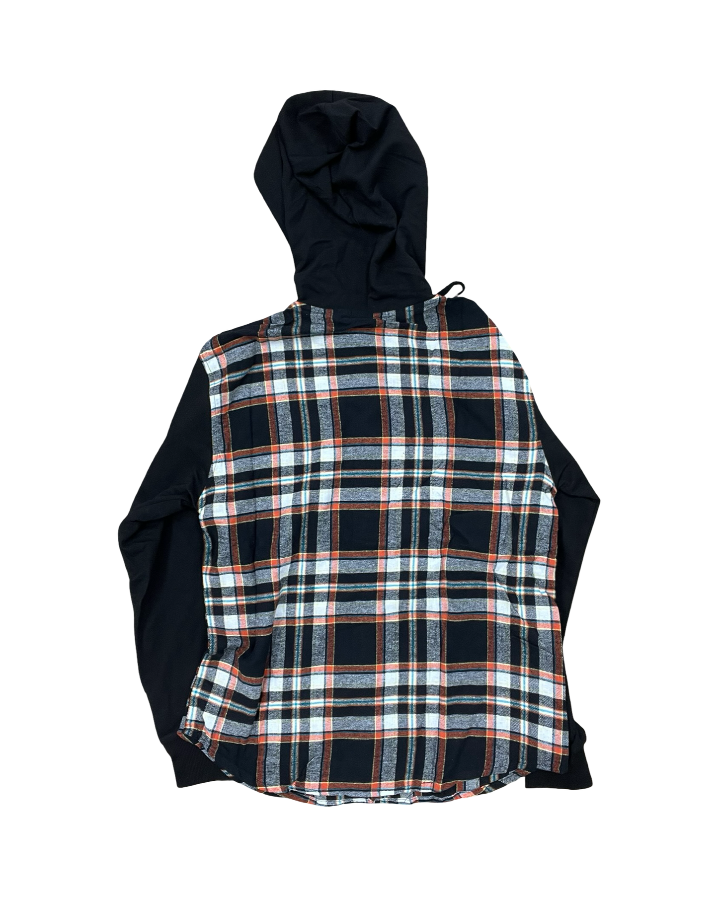 Blouse Ls By Ambiance Apparel In Black & Orange, Size:S