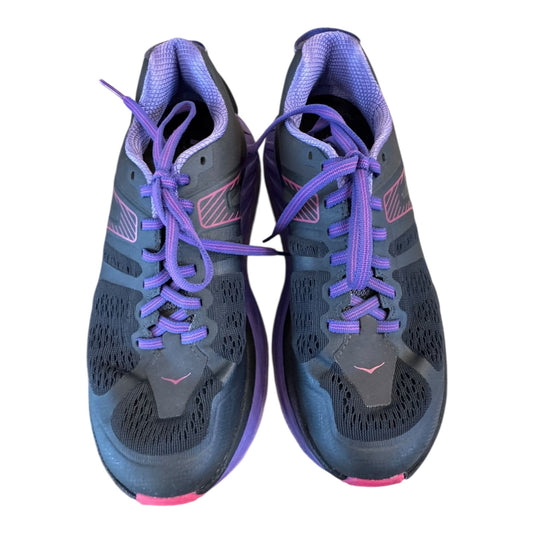 Shoes Athletic By Hoka In Grey & Purple, Size:7.5