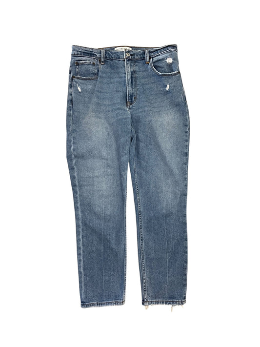 Jeans Skinny By Abercrombie And Fitch In Blue Denim, Size:10