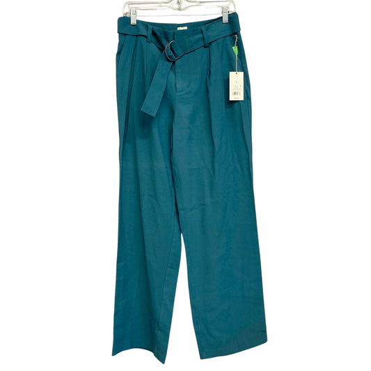 Pants Linen By A New Day In Teal, Size:6