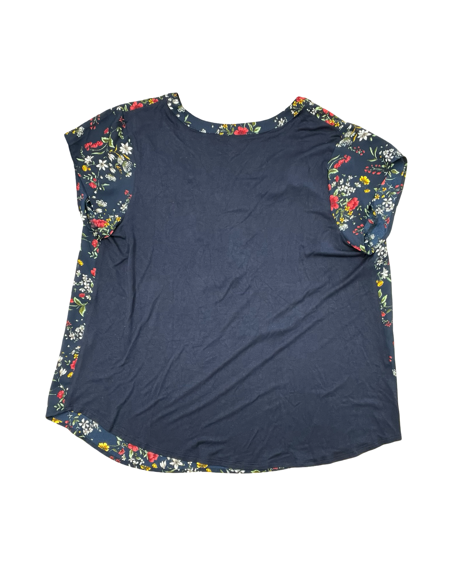 Top Ss By Papermoon In Navy, Size:3X