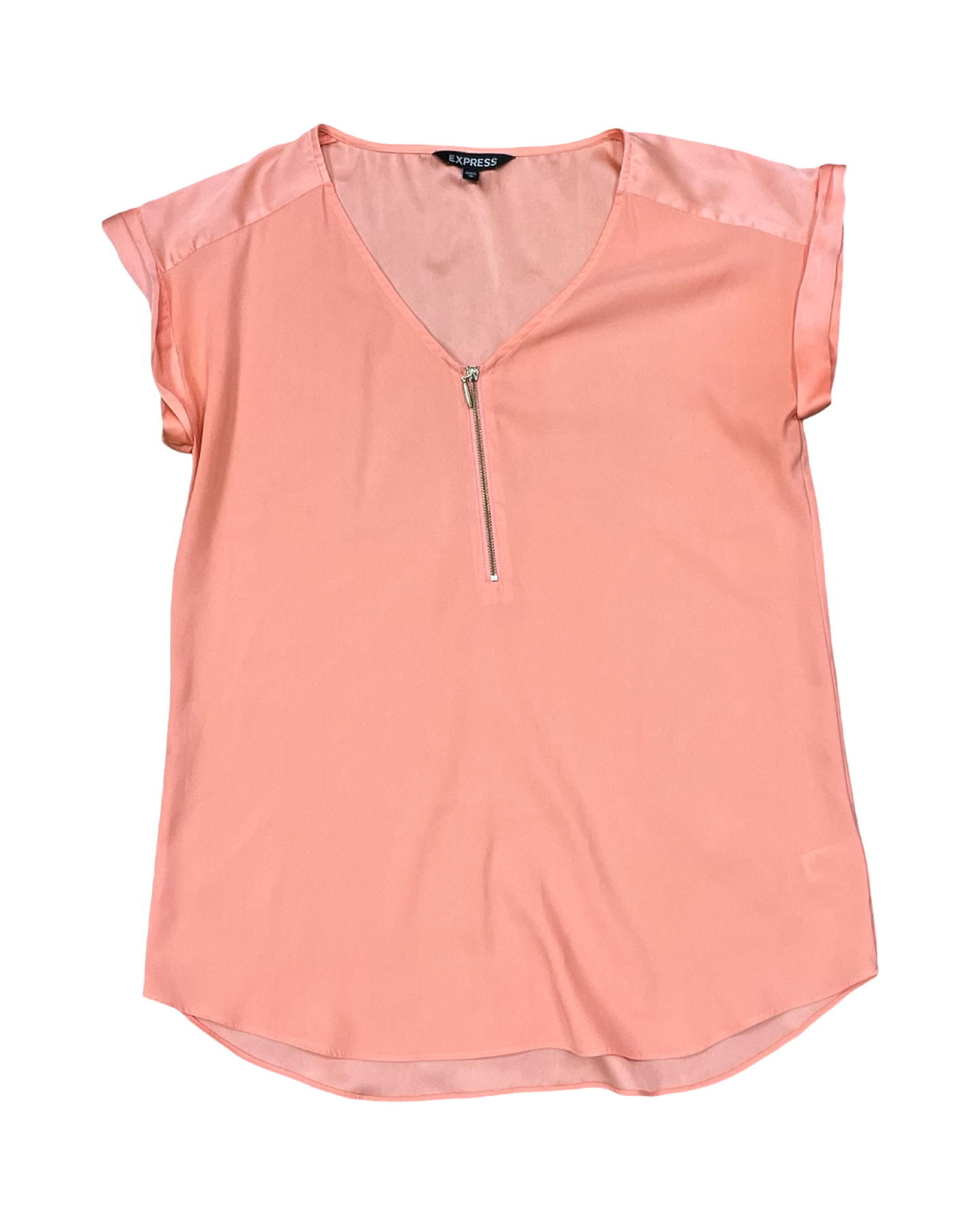 Top Ss By Express In Peach, Size:M