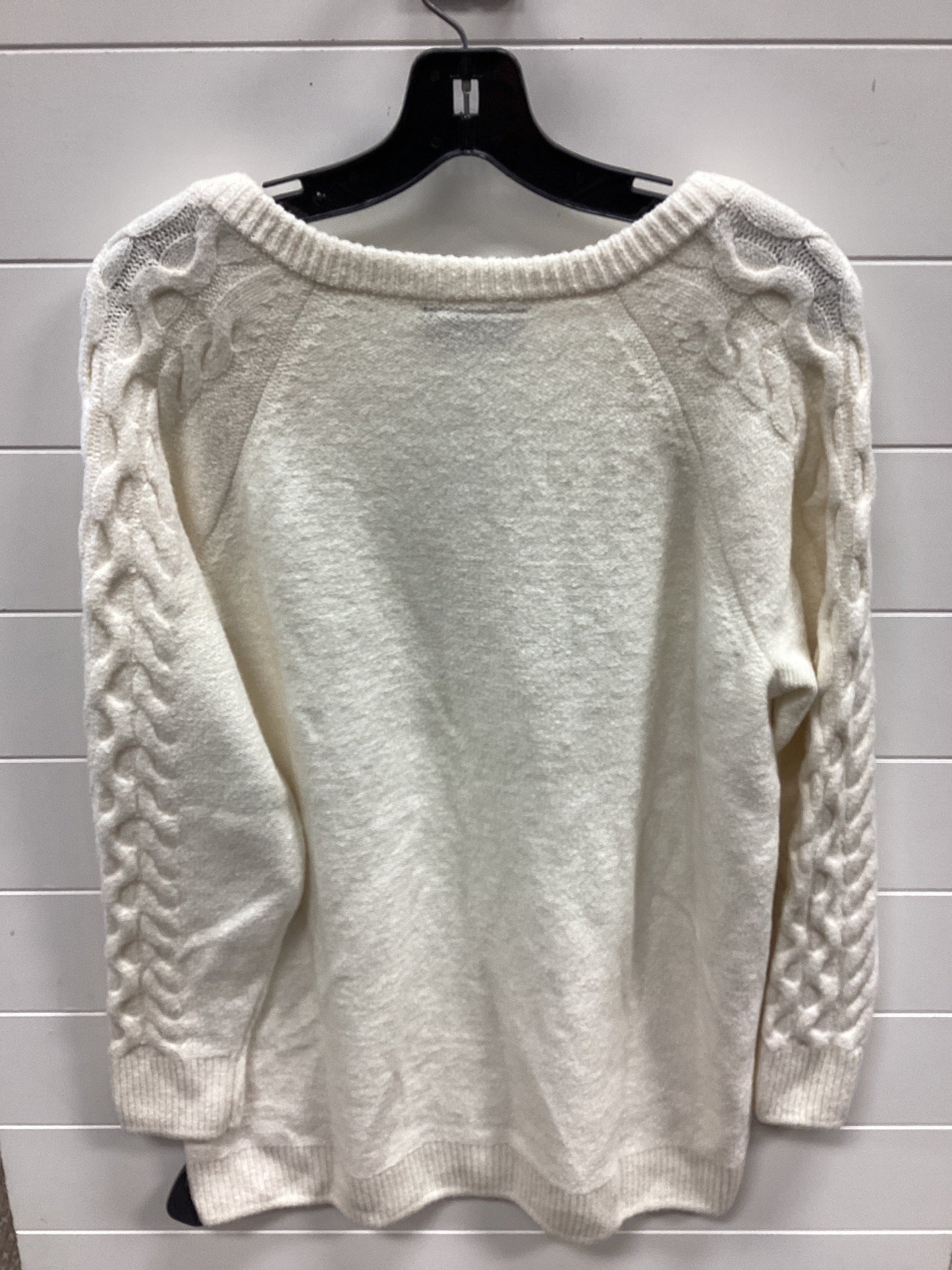Sweater By Lane Bryant In Cream, Size:Xl