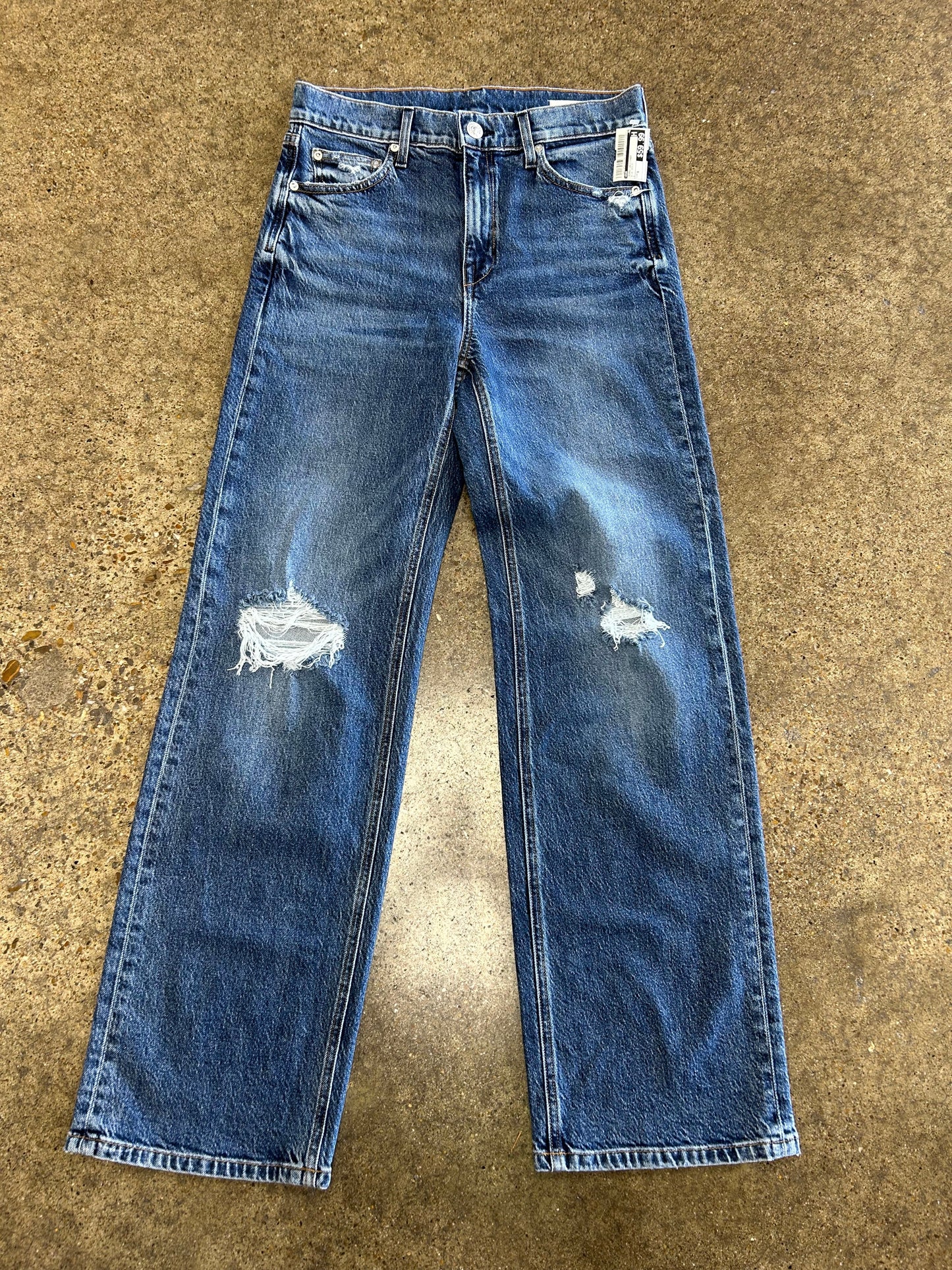 Jeans Designer By Ayr In Blue Denim, Size:6