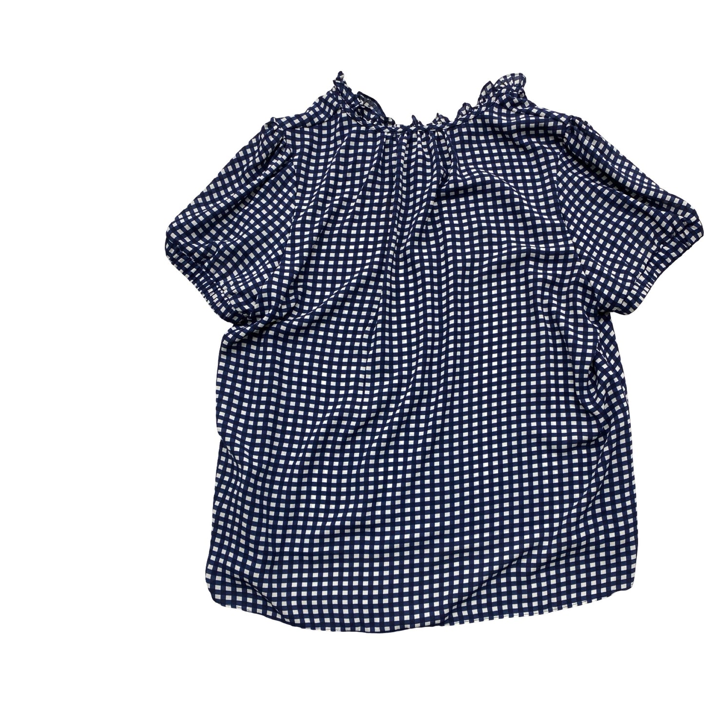 Top Ss By Tamara H In Checkered Pattern, Size:2X