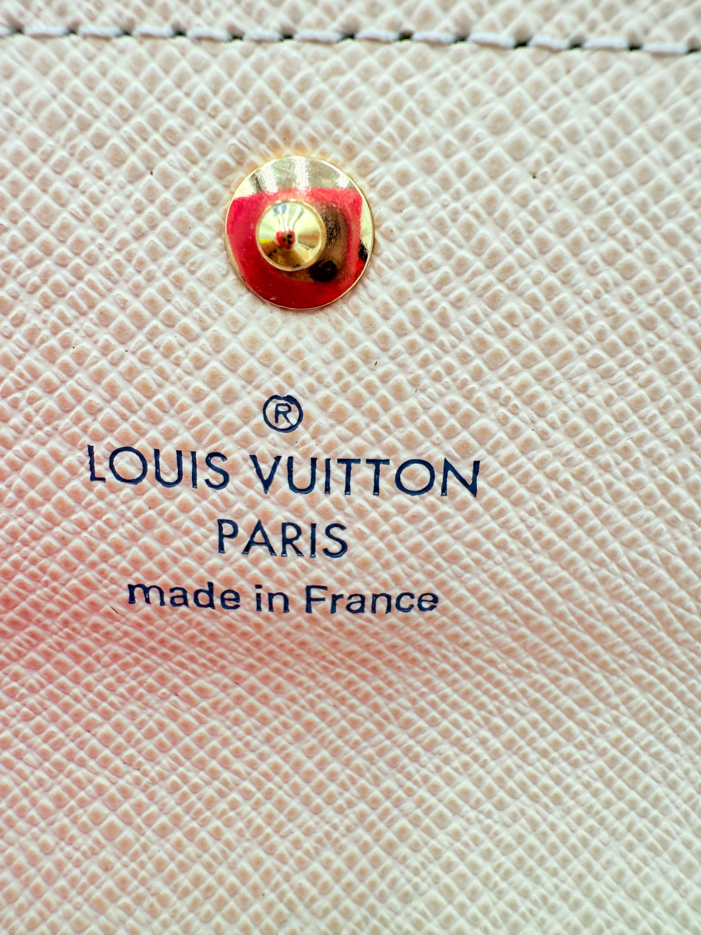 Accessory Luxury Designer Tag By Louis Vuitton In Cream