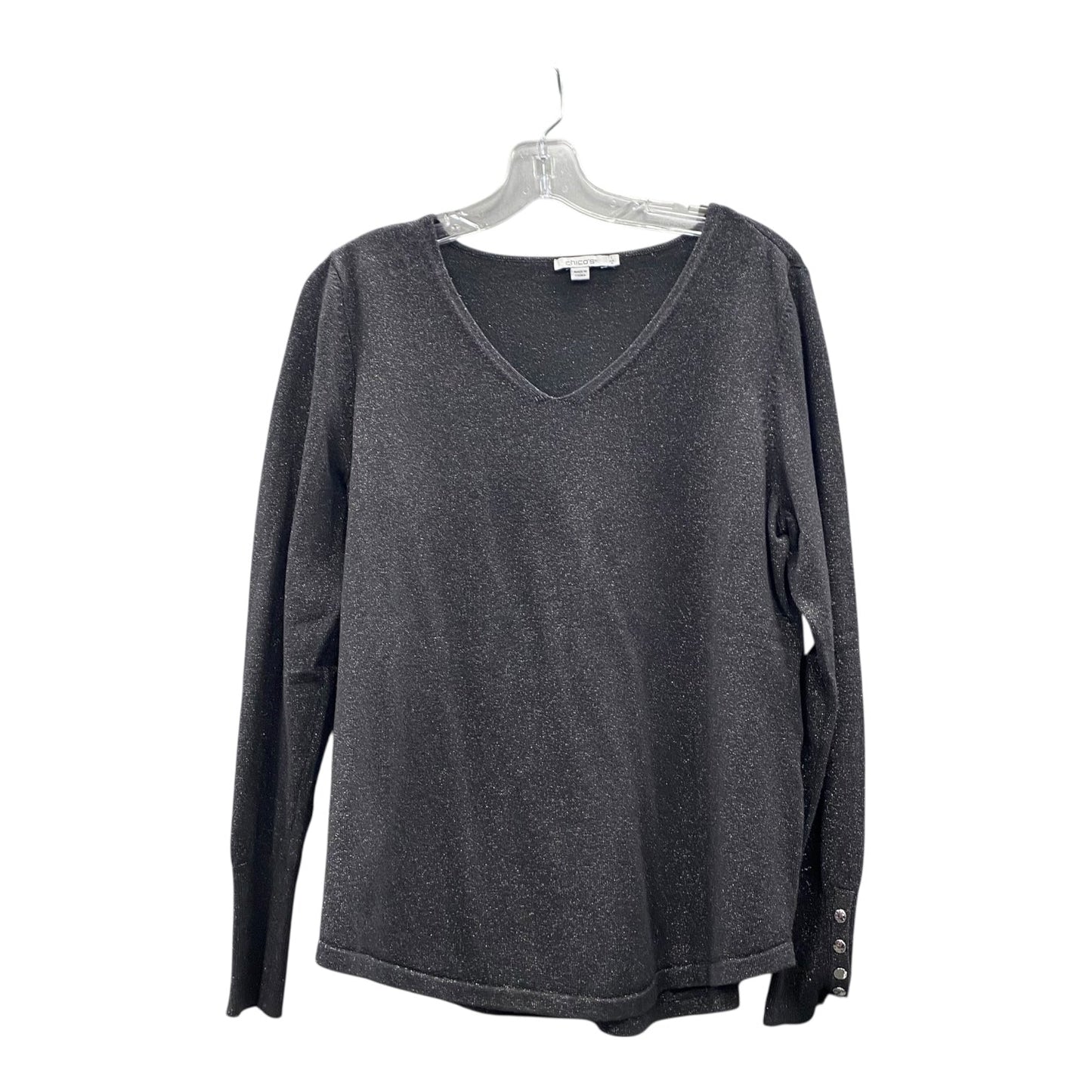 Top Ls By Chicos In Grey, Size:M