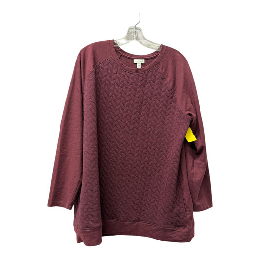 Top Ls By J. Jill In Purple, Size:L