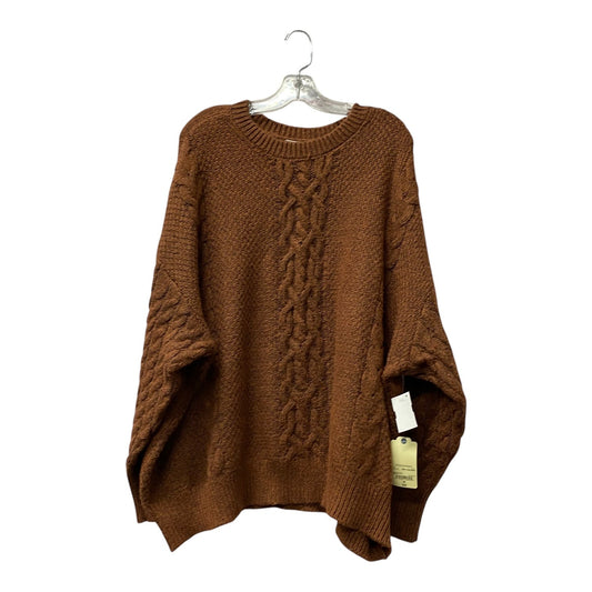 Sweater By St Johns Bay In Brown, Size:3X