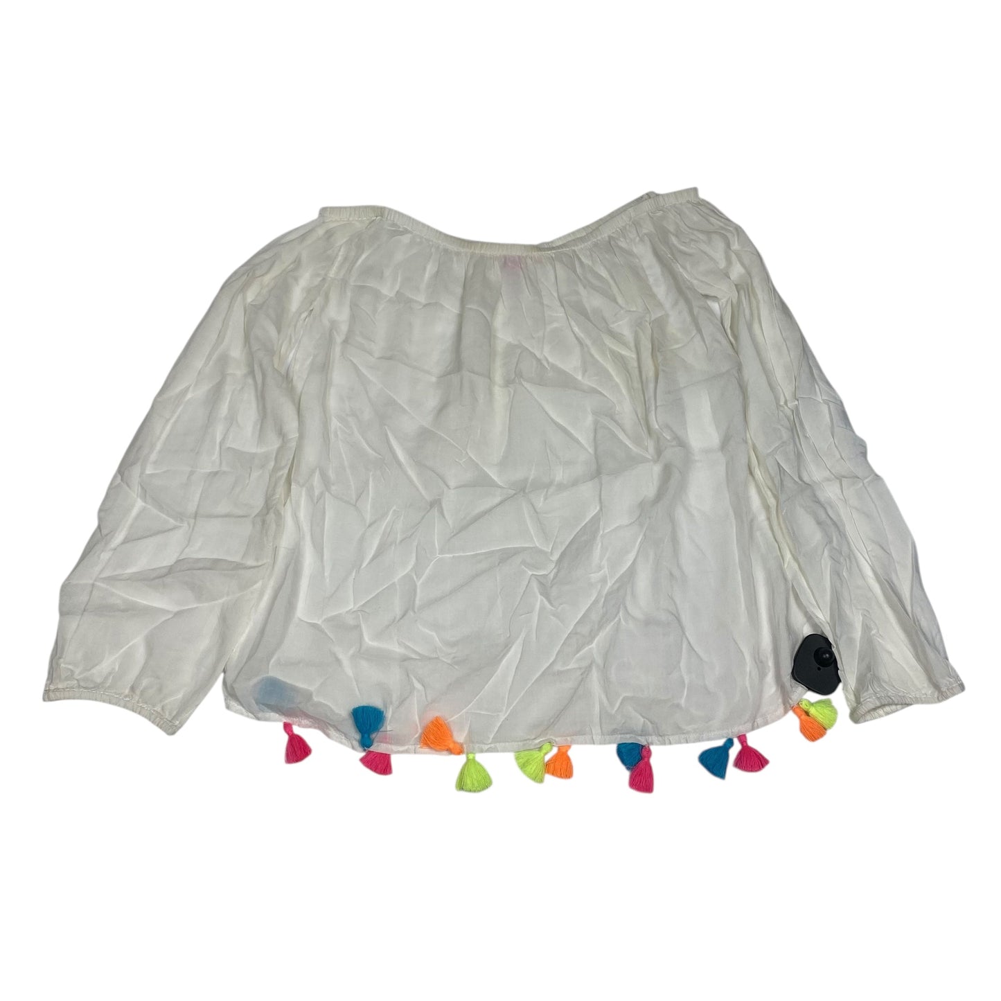 Top Ls Designer By Lilly Pulitzer In White, Size:S