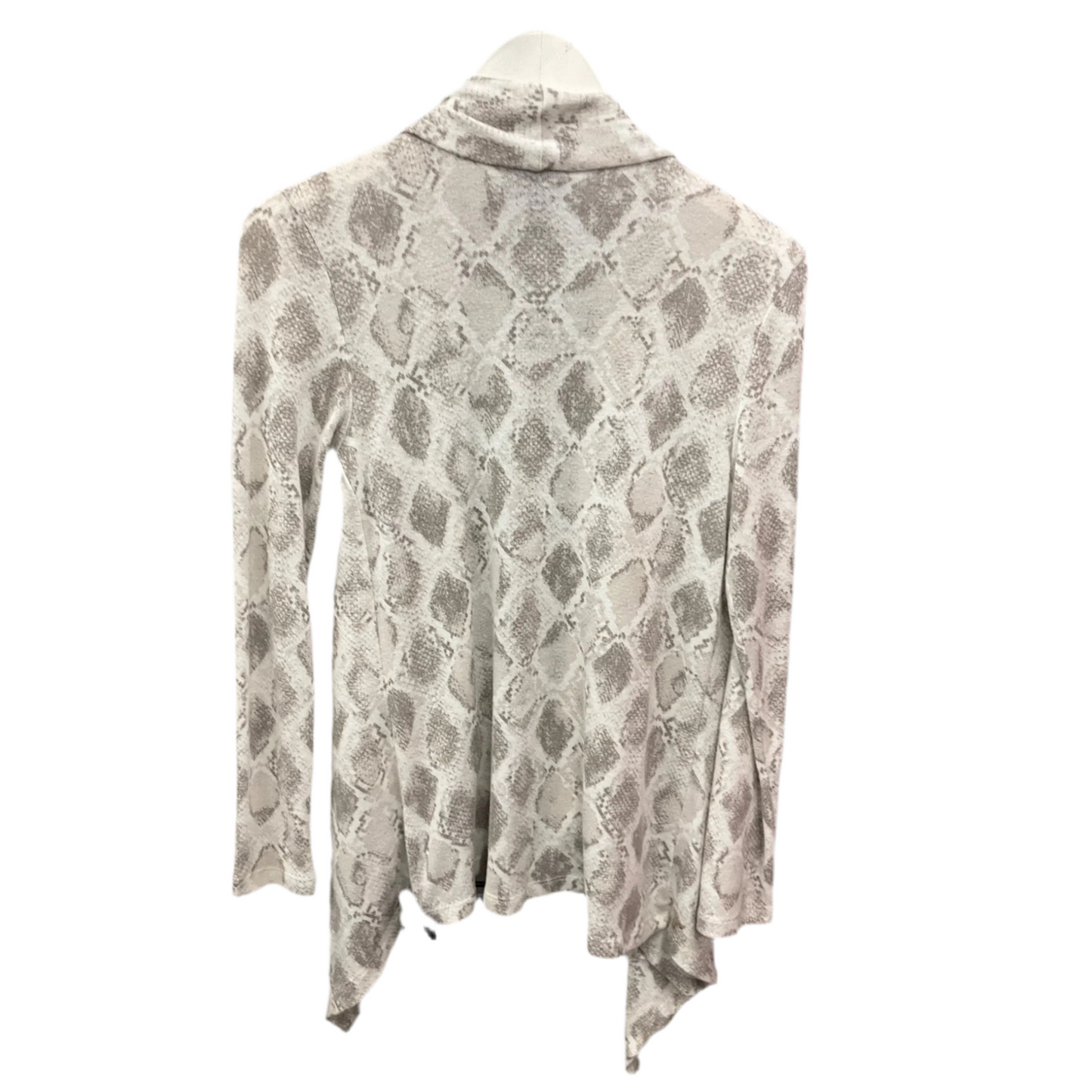 Cardigan By Bobeau In Taupe, Size: Xs